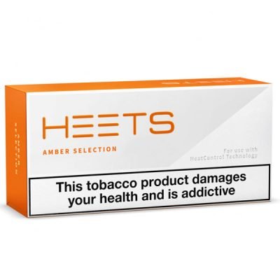 IQOS HEETS – Amber Selection Carton (20 Packs / 200 Sticks)