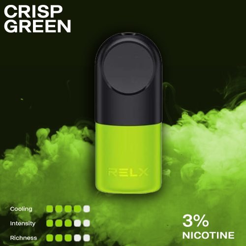 Crisp Apple – 3% Nicotine – RELX Pod Pro