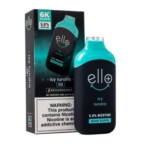 Icy Tundra – BLVK Ello Plus 6000 Puffs (50mg)