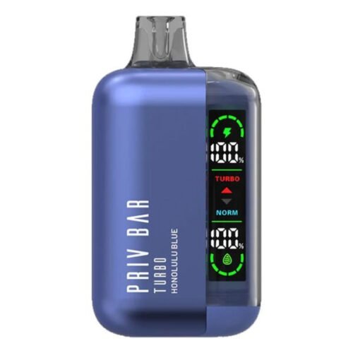 Honolulu-blue-priv-bar-turbo-disposable-vape