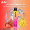 strawberry-banana-Ice-6000-puffs-mlife-disposable-vape-50mg