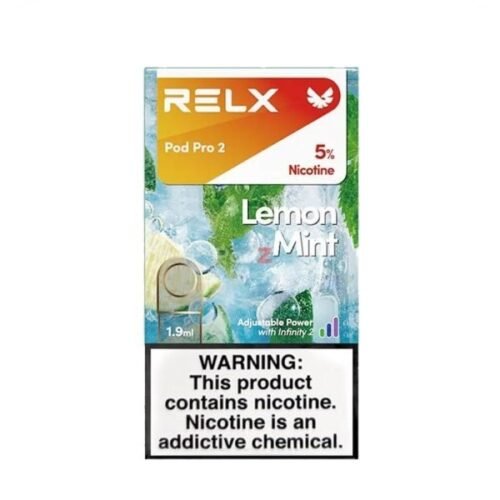 Lemon Mint – 5% Nicotine – RELX Pod Pro