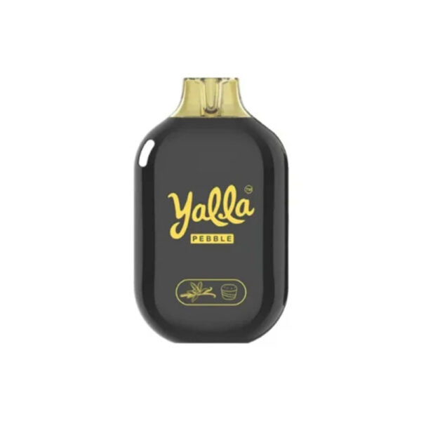 Yalla-Pebble-Disposable-Vape-Vanilla-Custard-50mg-Price-In-Pakistan