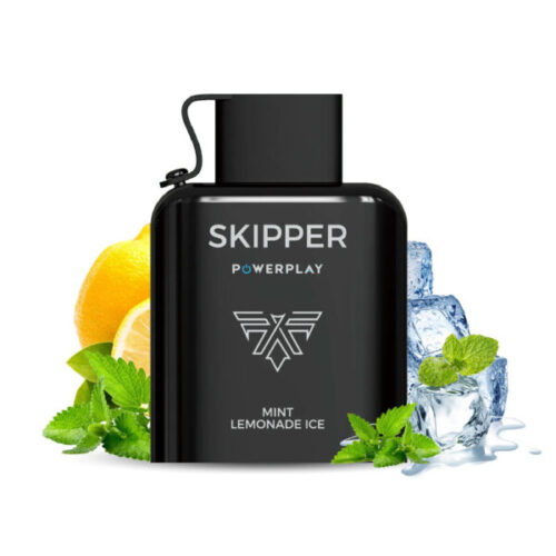 Skipper Powerplay Prefilled Pod – Mint Lemonade Ice – 50mg - 16000 Puffs
