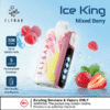 Elf Bar Ice King Disposable Vape – Passion Fruit Guava Ice (50mg) (30,000 Puffs)