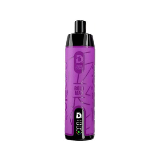Drip Down Bold Max DTL Disposable Vape - Grape Mint (3mg) (15,000 Puffs)